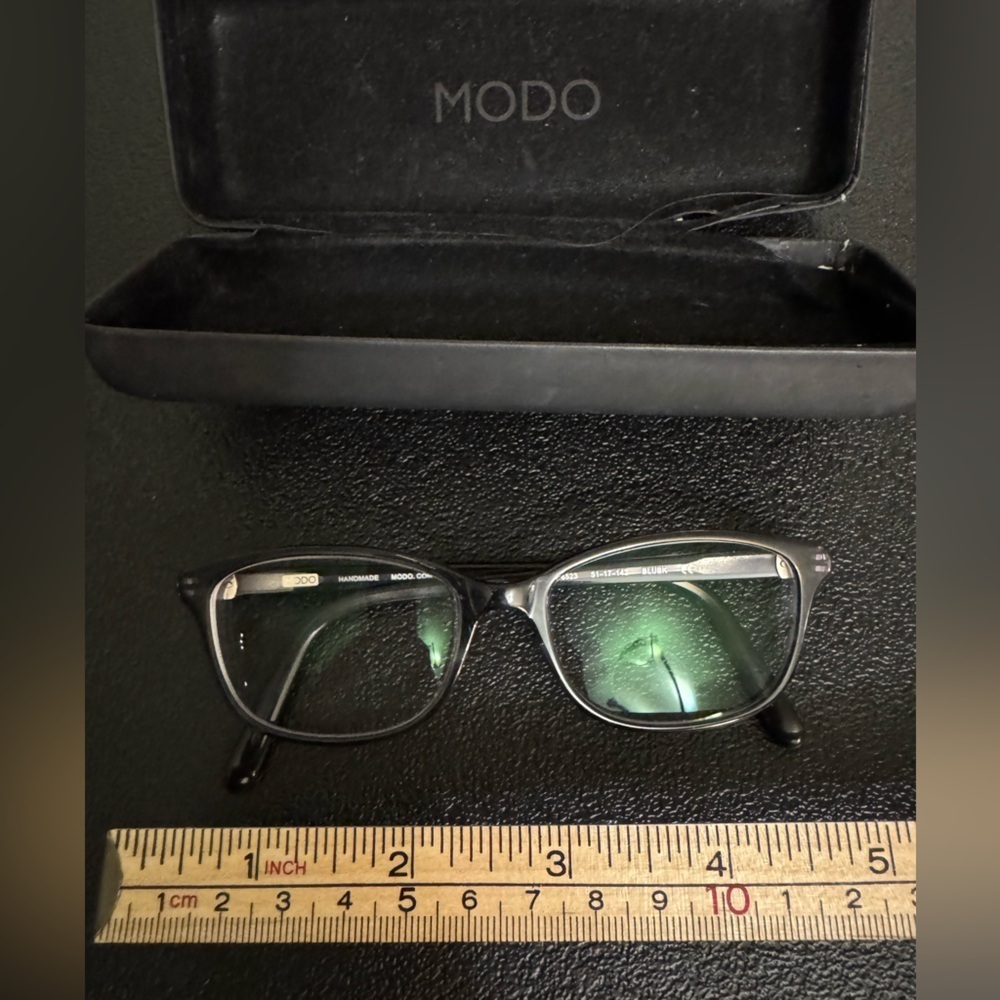Modo 6523 Black/Blue Women's Prescription Glasses 51-17-142
